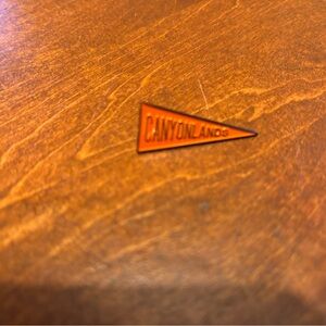 Canyonlands Orange Pin